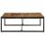 Masuta de cafea 100x100x35 cm lemn masiv de mango GartenMobel Dekor