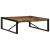 Masuta de cafea multicolora 100x100x35 cm lemn masiv recuperat GartenMobel Dekor