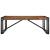 Masuta de cafea multicolora 100x100x35 cm lemn masiv recuperat GartenMobel Dekor