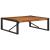 Masuta de cafea 100x100x35 cm din lemn masiv de salcam GartenMobel Dekor