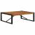 Masuta de cafea 100x100x35 cm din lemn masiv de salcam GartenMobel Dekor