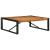 Masuta de cafea 100x100x35 cm din lemn masiv de salcam GartenMobel Dekor