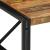 Masuta de cafea multicolora 80x80x35 cm lemn masiv recuperat GartenMobel Dekor