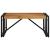 Masuta de cafea 80x80x35 cm din lemn masiv de salcam GartenMobel Dekor