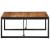 Masuta de cafea 80x80x35 cm din lemn masiv de salcam GartenMobel Dekor