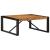 Masuta de cafea 80x80x35 cm din lemn masiv de salcam GartenMobel Dekor