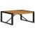 Masuta de cafea 80x80x35 cm din lemn masiv de salcam GartenMobel Dekor