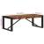 Masuta de cafea multicolora 100x50x35 cm lemn masiv recuperat GartenMobel Dekor