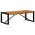 Masuta de cafea 100x50x35 cm din lemn masiv de salcam GartenMobel Dekor