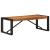 Masuta de cafea 100x50x35 cm din lemn masiv de salcam GartenMobel Dekor