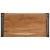 Masuta de cafea 100x50x35 cm din lemn masiv de salcam GartenMobel Dekor