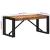 Masuta de cafea 80x40x35 cm lemn masiv de mango GartenMobel Dekor