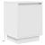 Noptiere cu lumini LED 2 buc Alb 38x34x50 cm GartenMobel Dekor