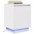 Noptiere cu lumini LED 2 buc Alb 38x34x50 cm GartenMobel Dekor