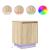 Noptiere cu lumini LED 2 buc Stejar Sonoma 38x34x50 cm GartenMobel Dekor