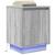 Noptiere cu lumini LED 2 buc Gri Sonoma 38x34x50 cm GartenMobel Dekor
