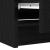 Dulap TV, negru, 100x35x54 cm, lemn prelucrat GartenMobel Dekor
