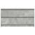 Comodă TV, gri beton, 100x35x54 cm, lemn prelucrat GartenMobel Dekor