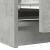 Comodă TV, gri beton, 100x35x54 cm, lemn prelucrat GartenMobel Dekor