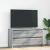 Comodă TV, gri sonoma, 100x35x54 cm, lemn compozit GartenMobel Dekor