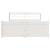 Cadru de pat cu tăblie fără saltea, alb, 140x200 cm GartenMobel Dekor