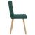 Scaune de sufragerie 4 buc Tesatura verde inchis GartenMobel Dekor