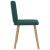 Scaune de bucătărie, 6 buc., verde închis, material textil GartenMobel Dekor