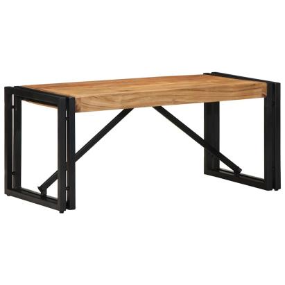 Masuta de cafea 80x40x35 cm din lemn masiv de salcam GartenMobel Dekor