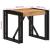 Masuta de cafea 40x40x35 cm din lemn masiv de salcam GartenMobel Dekor