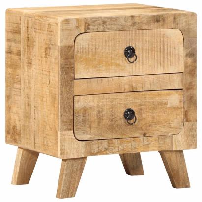 Noptiera 40x32x46 cm lemn masiv Mango brut GartenMobel Dekor