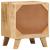 Noptiera 2 buc 40x32x46 cm Lemn masiv Mango brut GartenMobel Dekor