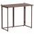 Masă pliabilă de grădină maro 90x51x75 cm Poly Ratan GartenMobel Dekor