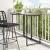Masă pliabilă de grădină maro 90x51x75 cm Poly Ratan GartenMobel Dekor