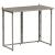 Masă de grădină pliabilă gri 90x51x75 cm Poly Ratan GartenMobel Dekor
