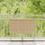 Masă pliabilă de grădină bej 90x51x75 cm Poly Ratan GartenMobel Dekor