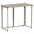 Masă pliabilă de grădină gri deschis 90x51x75 cm Poly Ratan GartenMobel Dekor