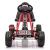 Kart cu pedale pentru copii G201 Kidscare, culoare rosu, frana de mana, pentru 3-6 ani, scaun reglabil for Your BabyKids