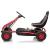 Kart cu pedale pentru copii G201 Kidscare, culoare rosu, frana de mana, pentru 3-6 ani, scaun reglabil for Your BabyKids