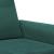 Set canapea cu perne, 2 piese, verde închis, catifea GartenMobel Dekor
