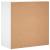 Dulapuri, alb, 2 buc., 79x38x80 cm, lemn prelucrat GartenMobel Dekor