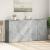 Dulapuri, 2 buc., gri beton, 79x38x80 cm, lemn prelucrat GartenMobel Dekor
