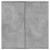 Dulapuri, 2 buc., gri beton, 79x38x80 cm, lemn prelucrat GartenMobel Dekor