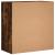 Dulapuri, 2 buc., stejar fumuriu, 79x38x80 cm, lemn prelucrat GartenMobel Dekor