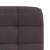 Scaune de bucătărie, 4 buc., maro închis, material textil GartenMobel Dekor