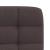 Scaune de masă, 2 buc., maro închis, material textil GartenMobel Dekor