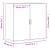 Dulap, stejar sonoma, 79x38x80 cm, lemn prelucrat GartenMobel Dekor