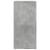 Servantă, gri beton, 79x38x80 cm, lemn compozit GartenMobel Dekor