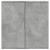 Servantă, gri beton, 79x38x80 cm, lemn compozit GartenMobel Dekor