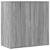 Servantă, gri sonoma, 79x38x80 cm, lemn prelucrat GartenMobel Dekor