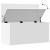 Cutie de depozitare, alb, 100x42x46 cm, lemn prelucrat GartenMobel Dekor